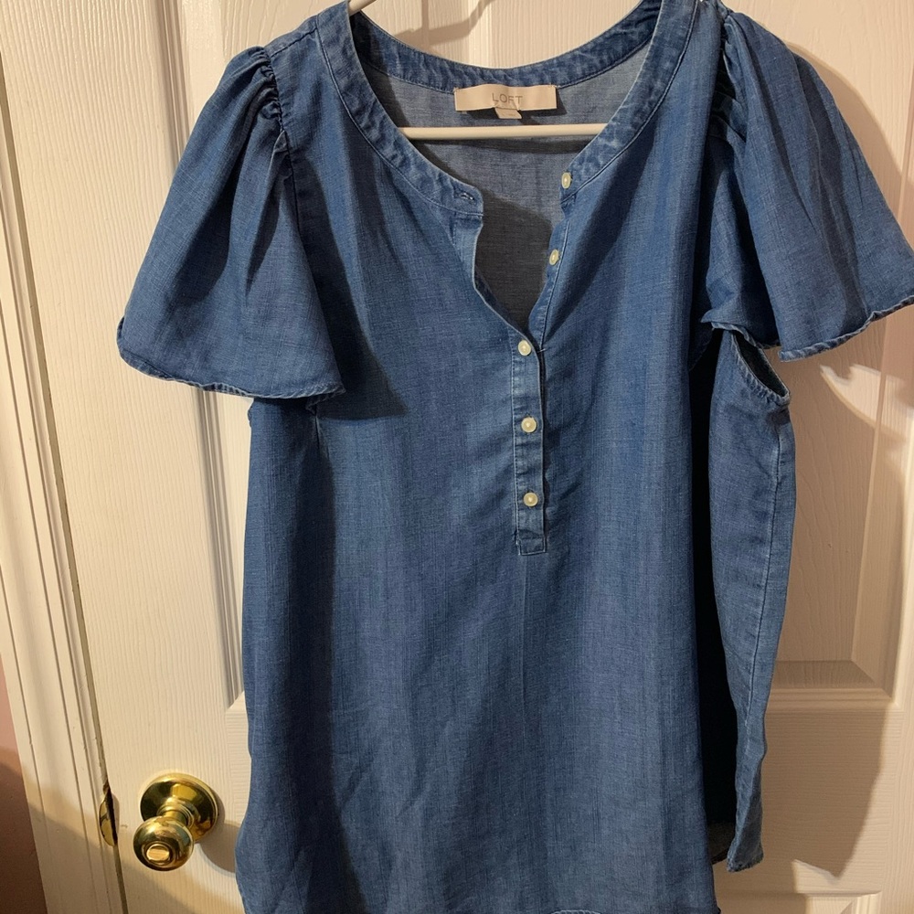 Loft Jean Shortsleeved Shirt